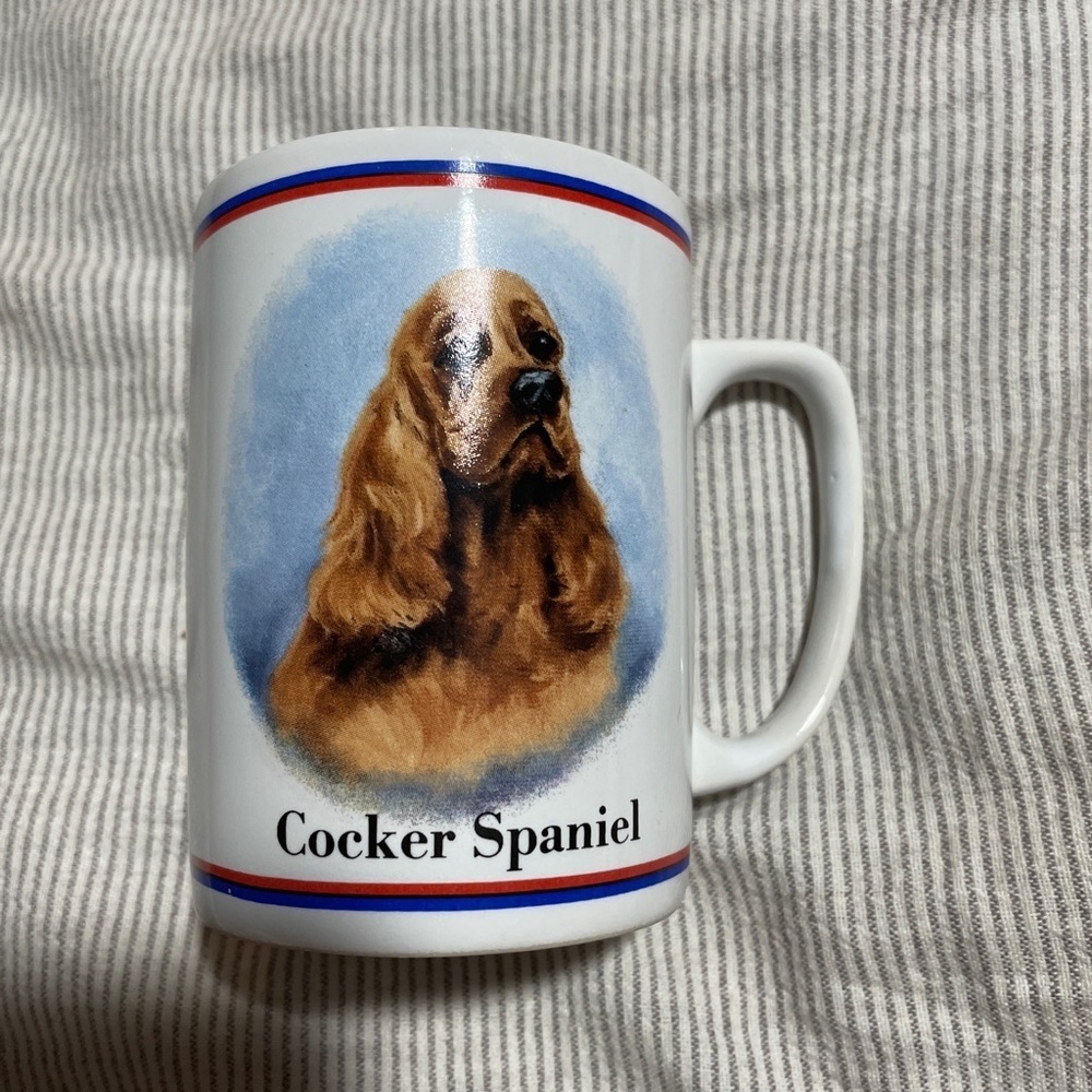 Cocker Spaniel Coffee Mug R. Maystead Portraits Papel